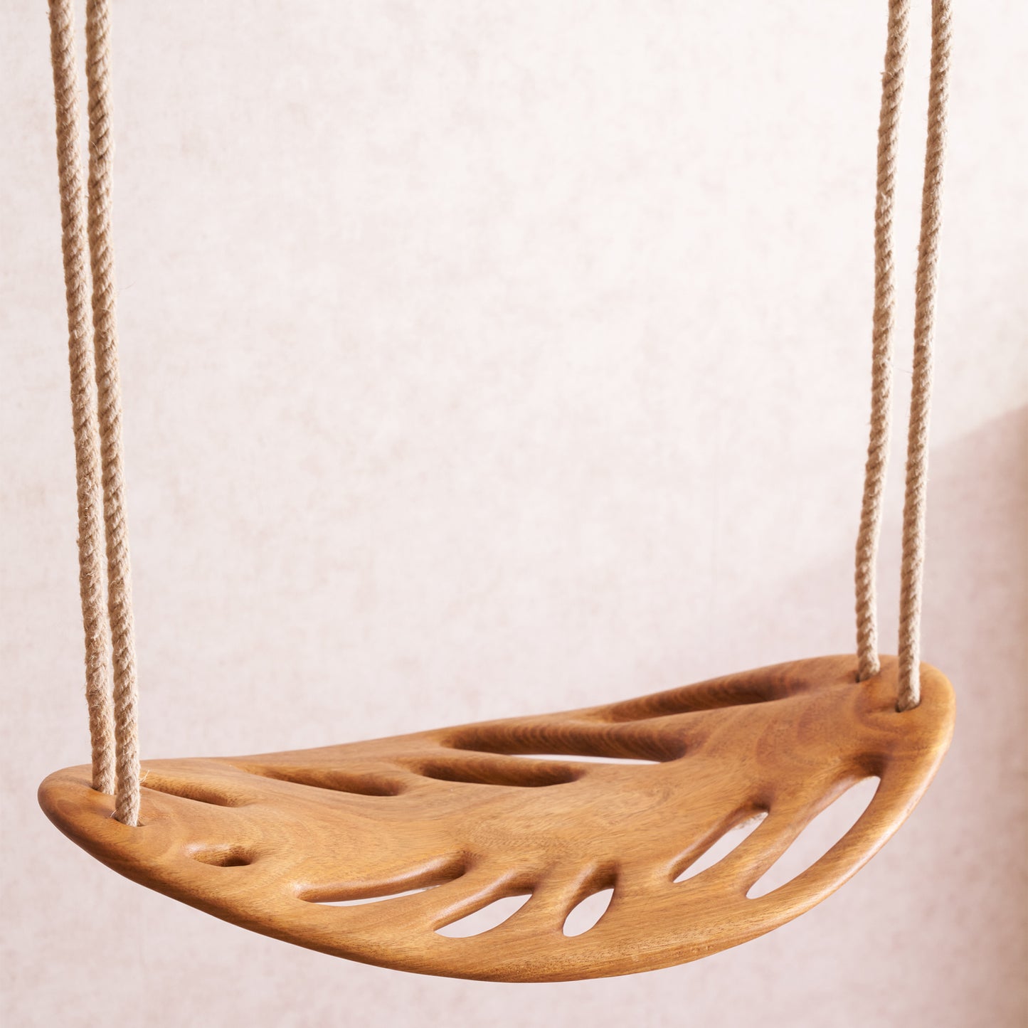 AUTUMN LEAF SWING GOLD PLATED BRONZE SCULPTURE