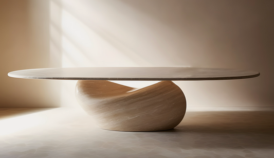 River Echoes Sculpture Table