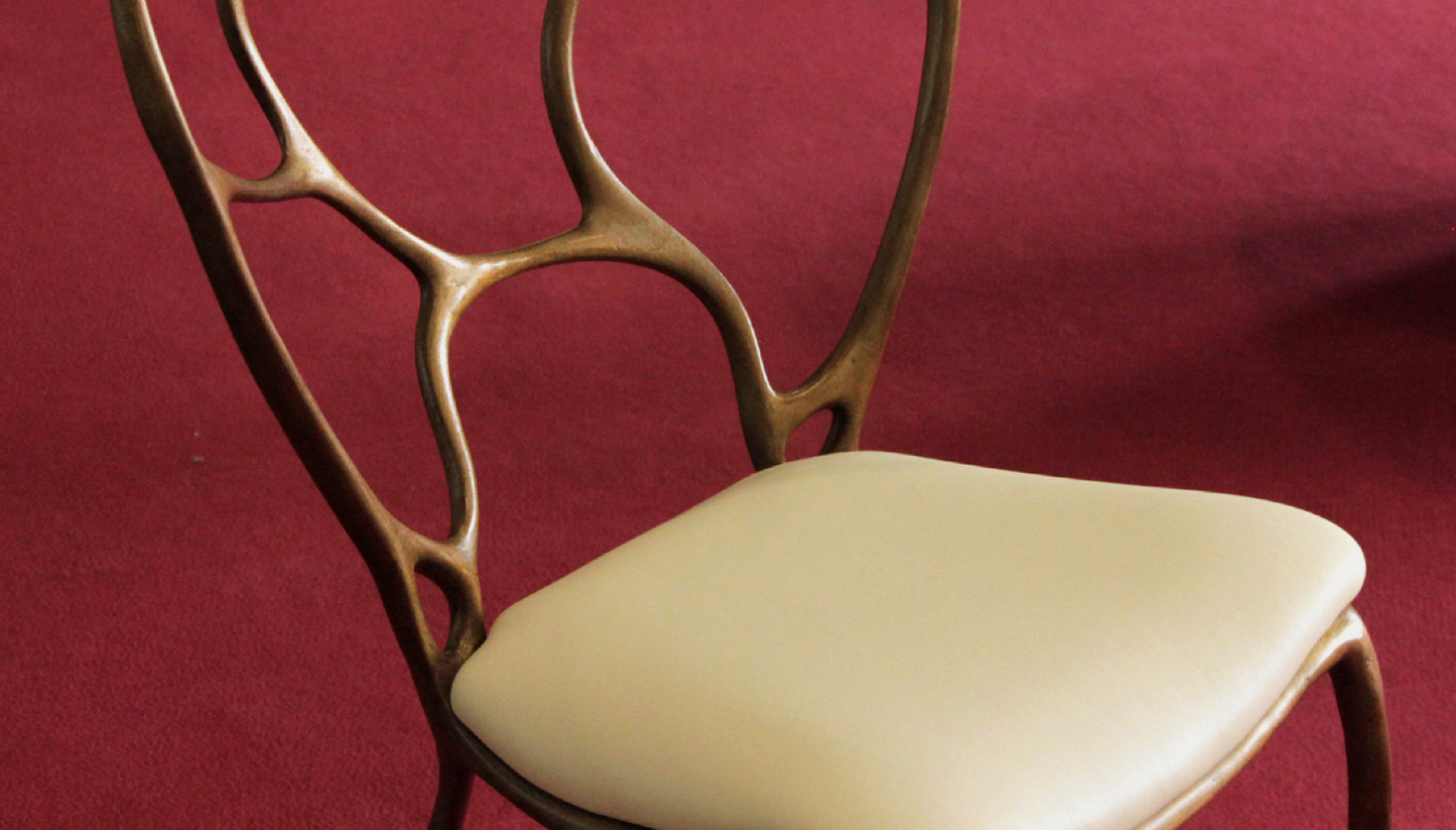 Ebba Sculpture Chair Aluminium