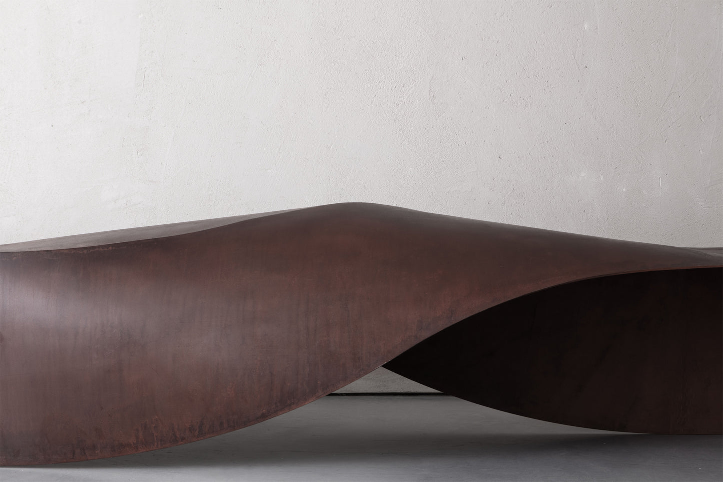 Soul Sculpture Bench in Cor-ten Steal