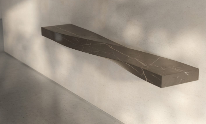 SOUL SCULPTURE CONSOLE MARBLE 2m