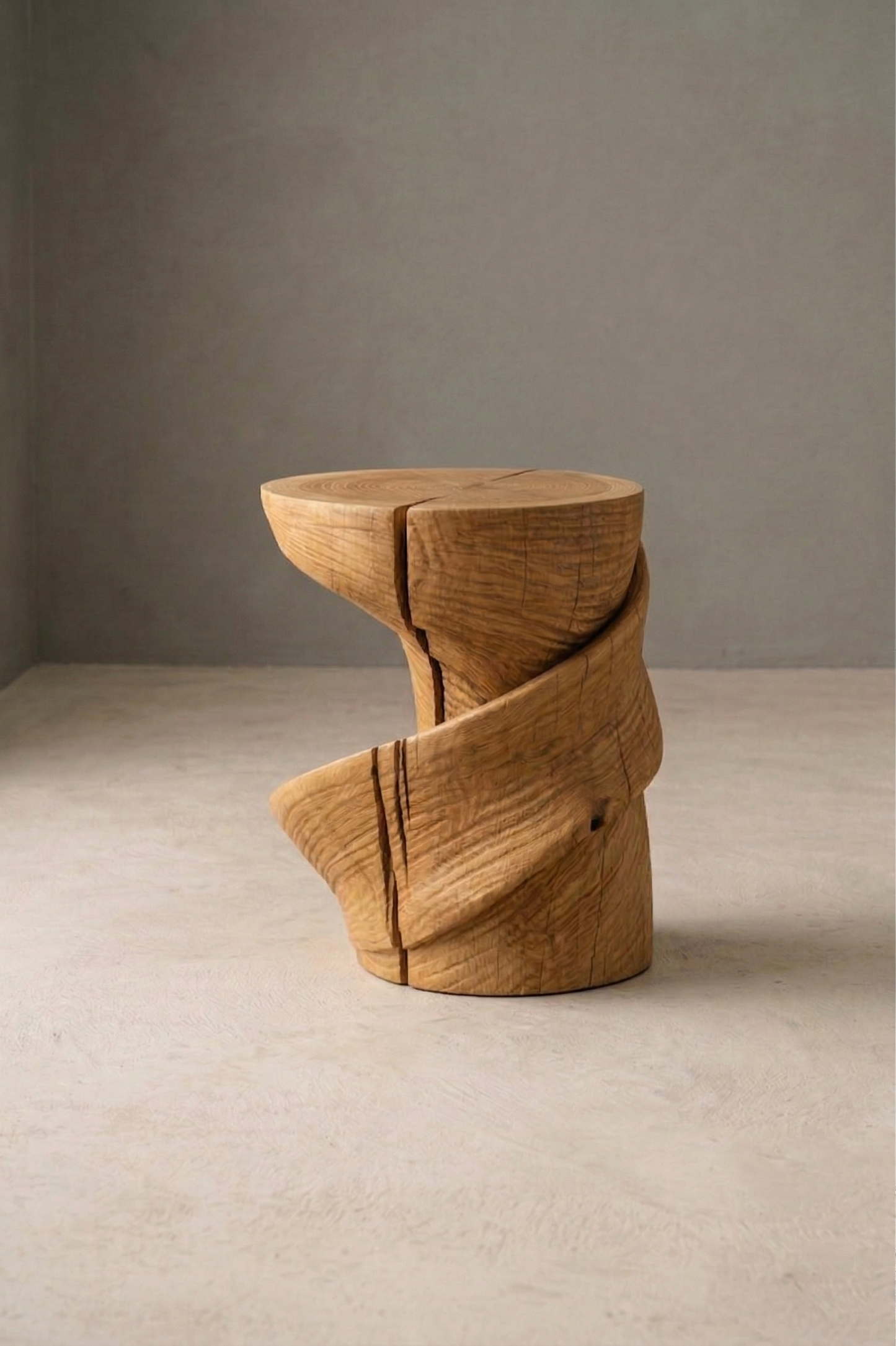 Vortex Sculpture Side Table